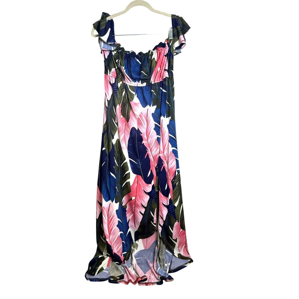 VENUS Floral Flowered Maxi Dress, Size: M